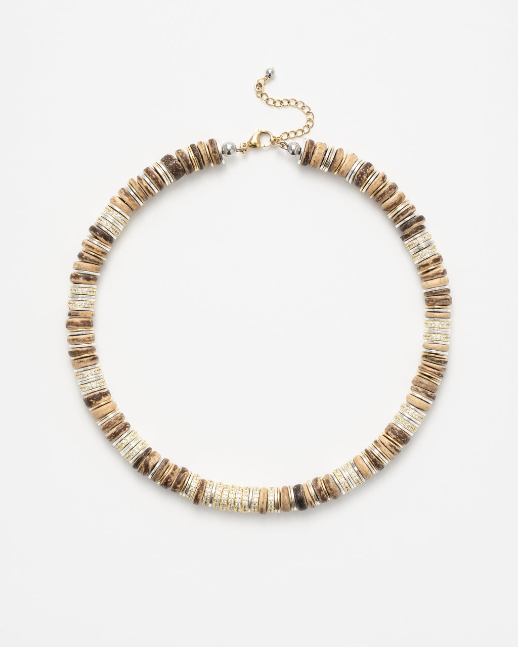 Rondelle Beaded Necklace