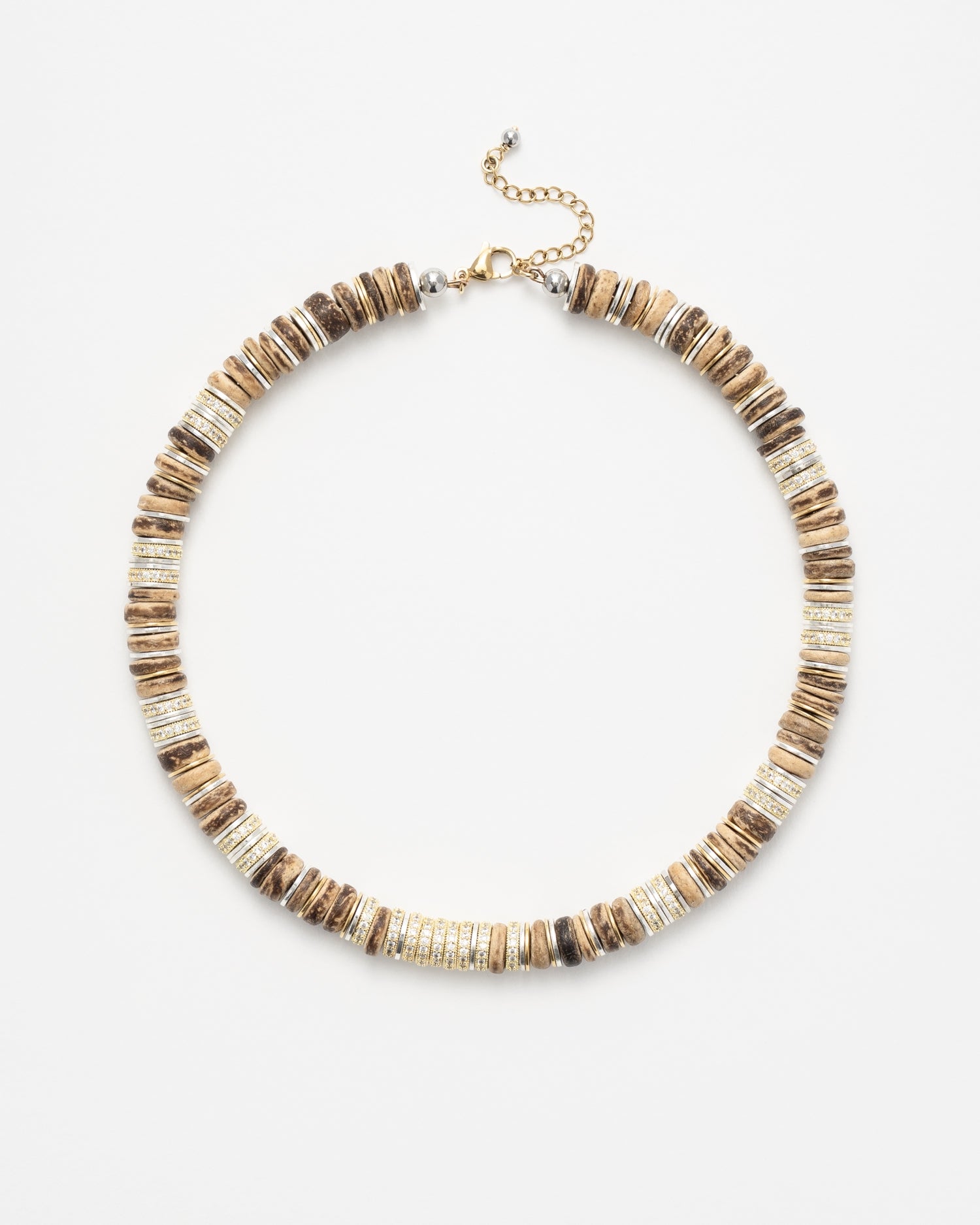 Rondelle Beaded Necklace