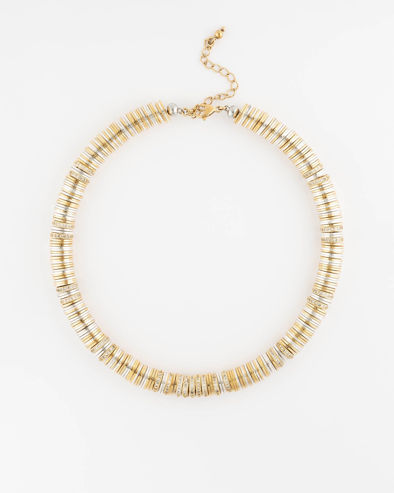 Rondelle Beaded Necklace