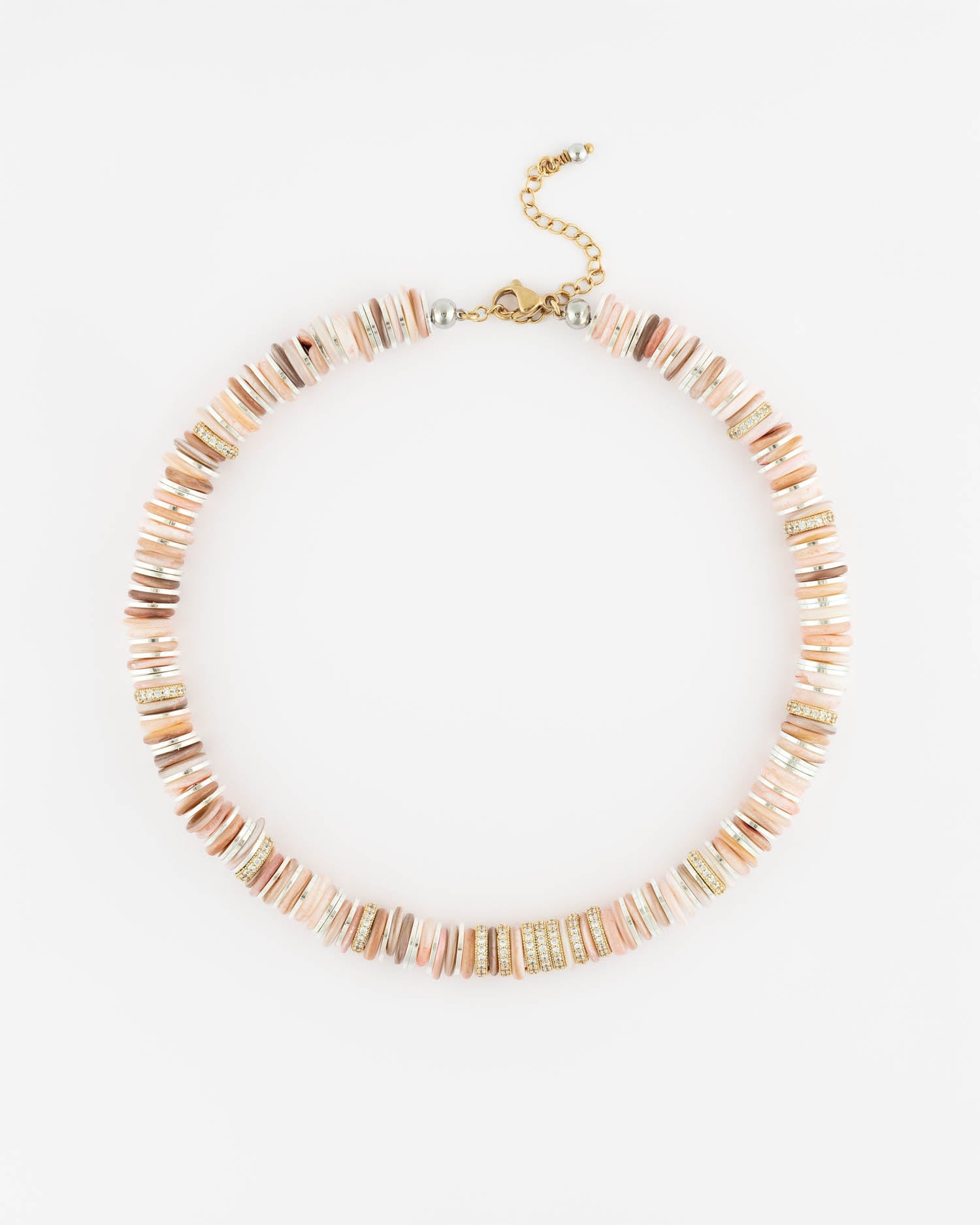 Rondelle Beaded Necklace
