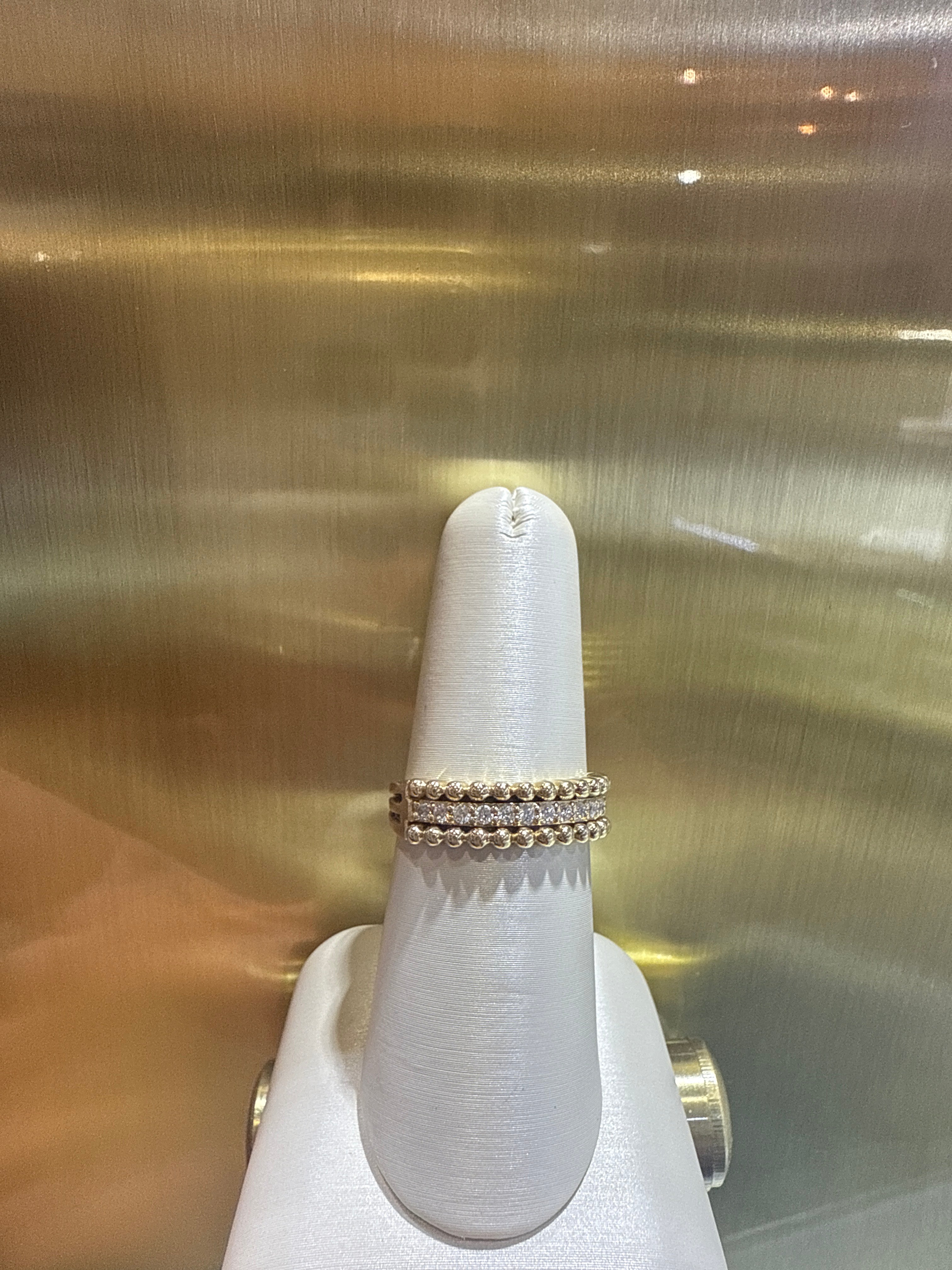 Bead ring 14 kt