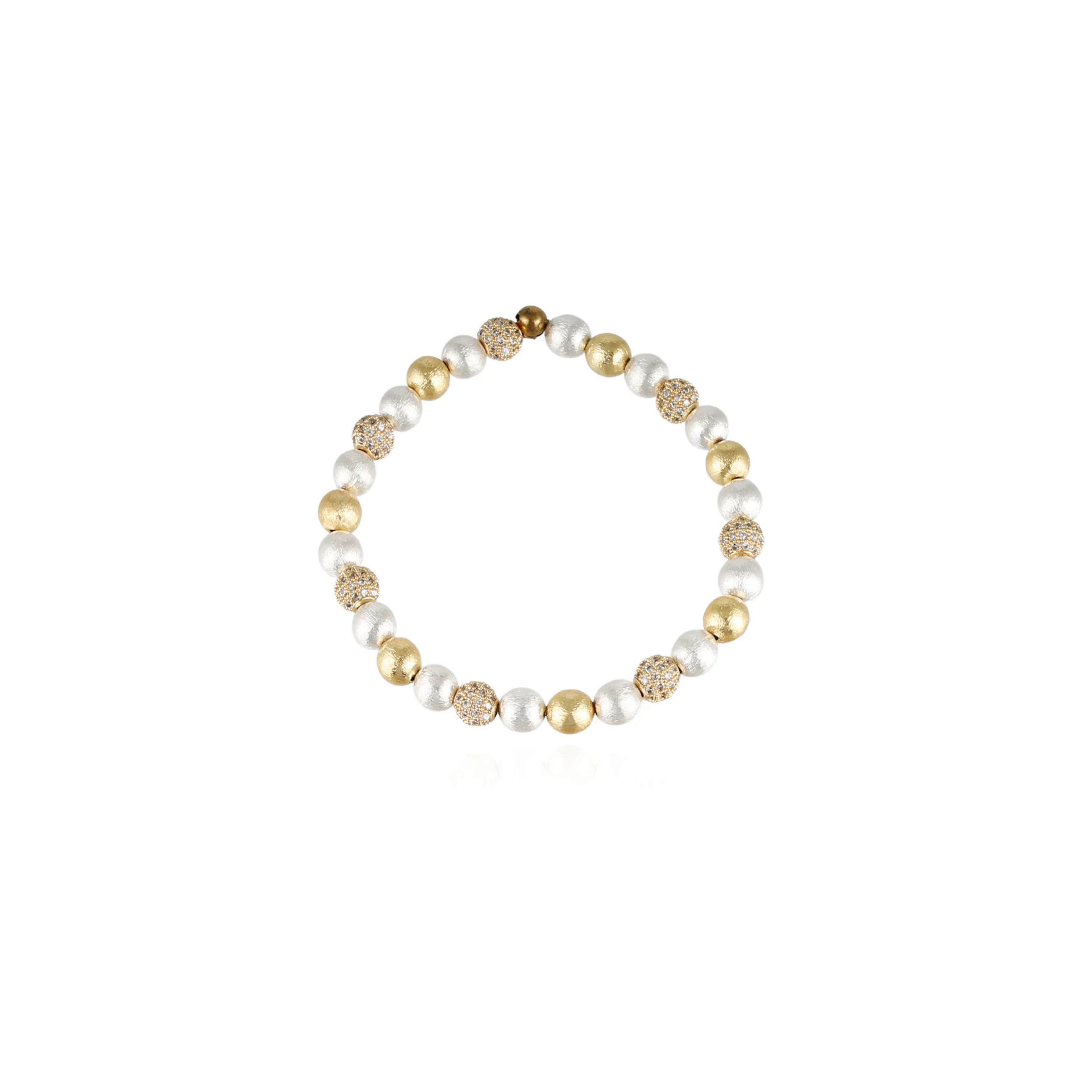 Disco Bicolor Elastic Bracelet