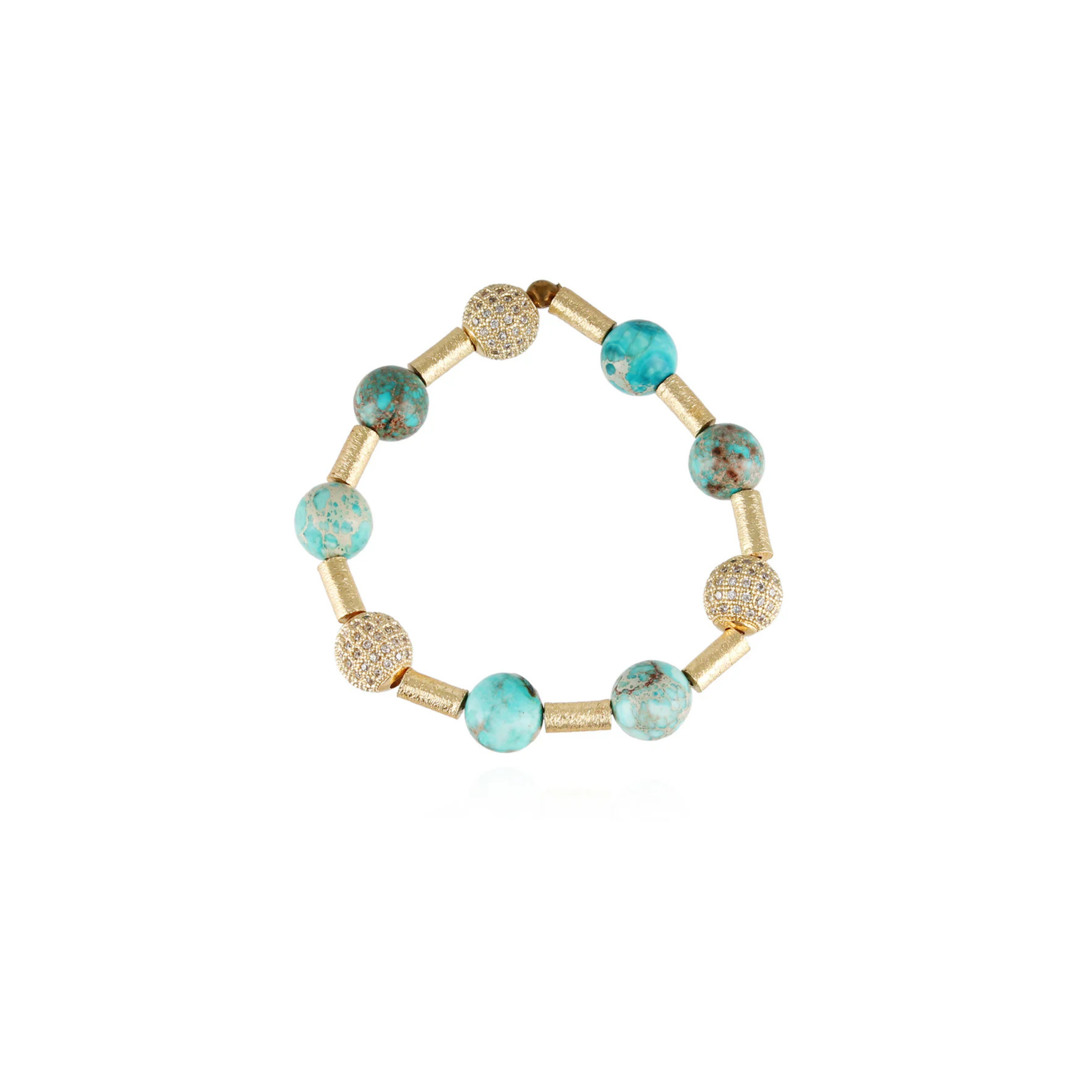 Amaya Turquoise Elastic Bracelet