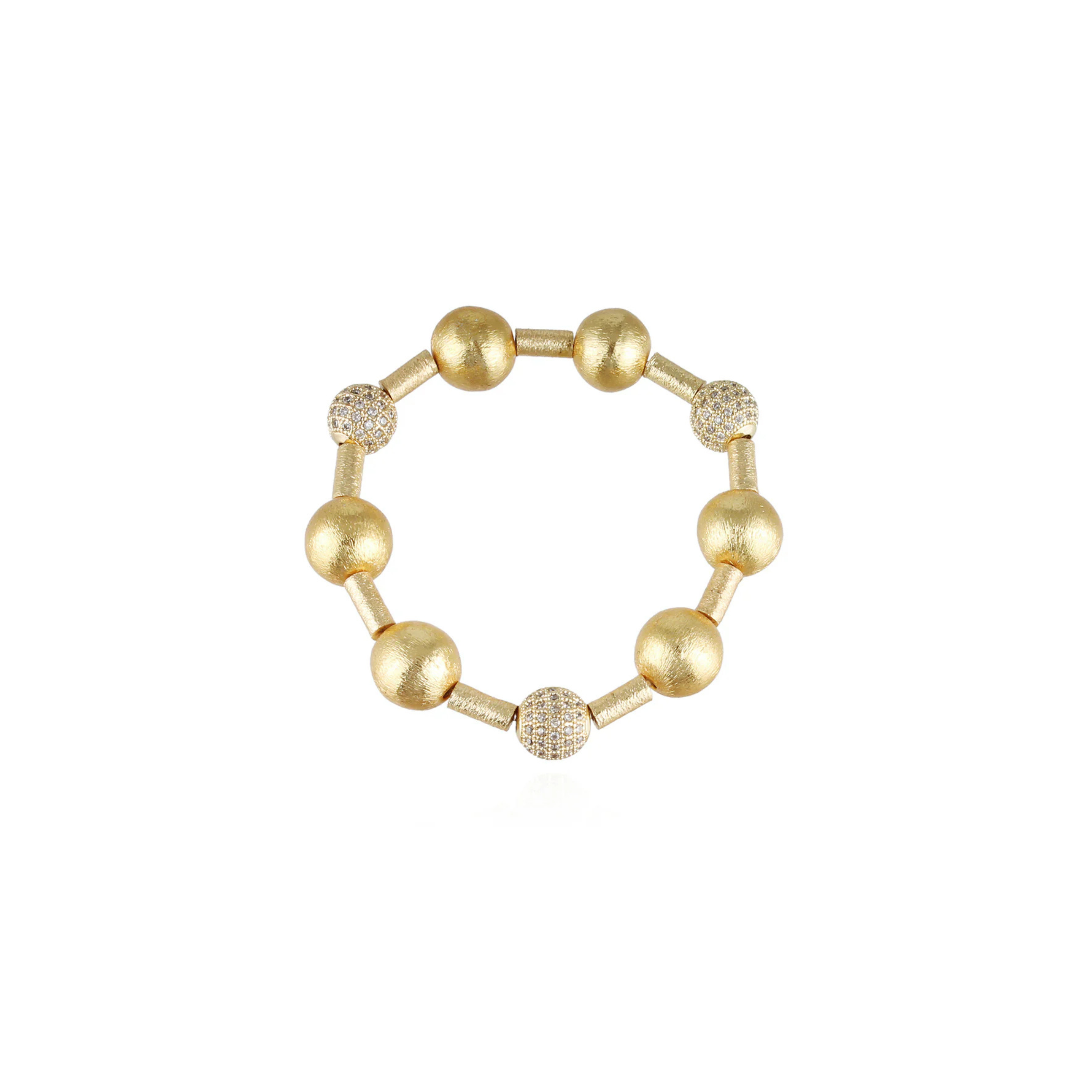 Amaya Gold Elastic Bracelet
