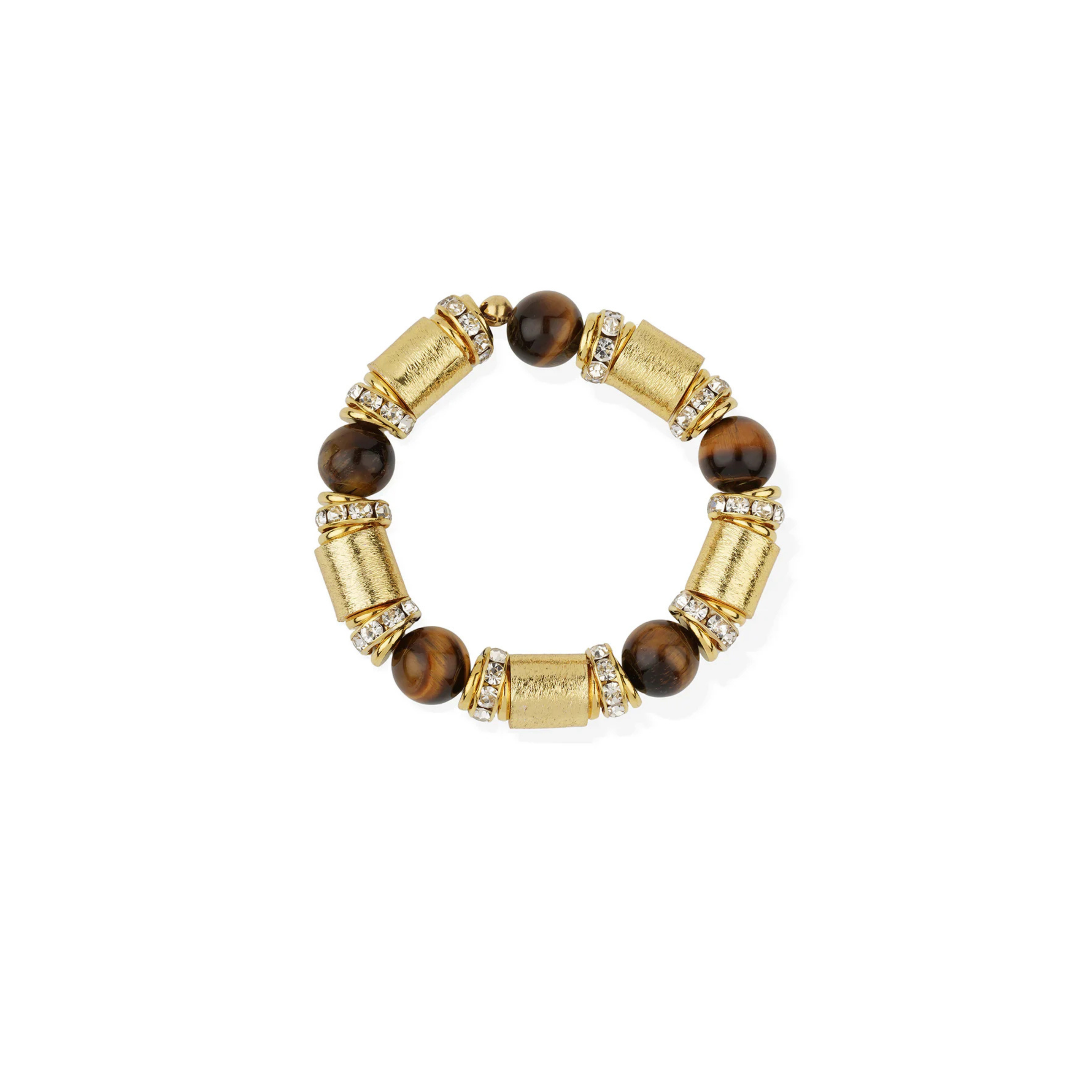 Marquise Winter Tiger's Eye Bracelet