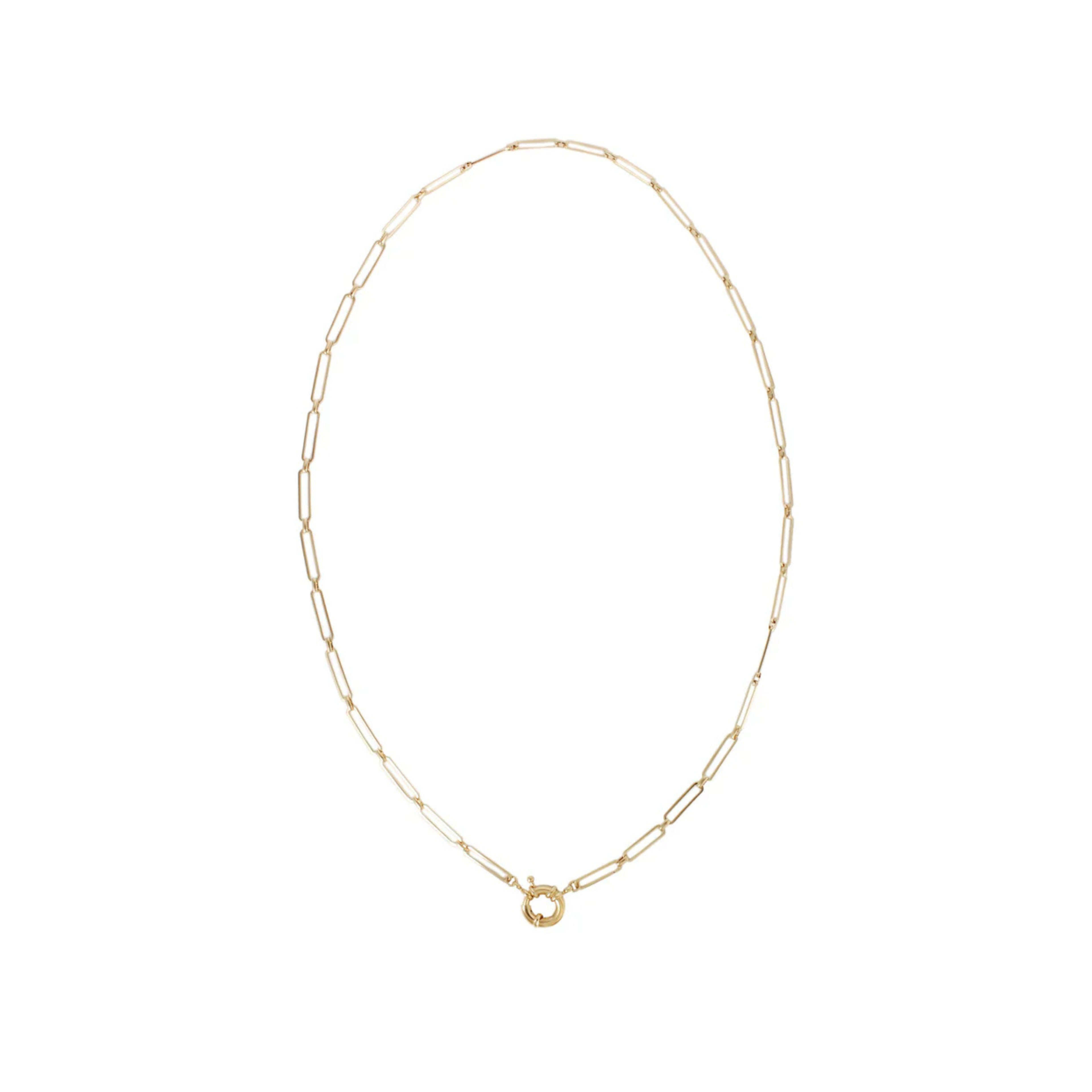 Indie Long Personalized Gold Necklace