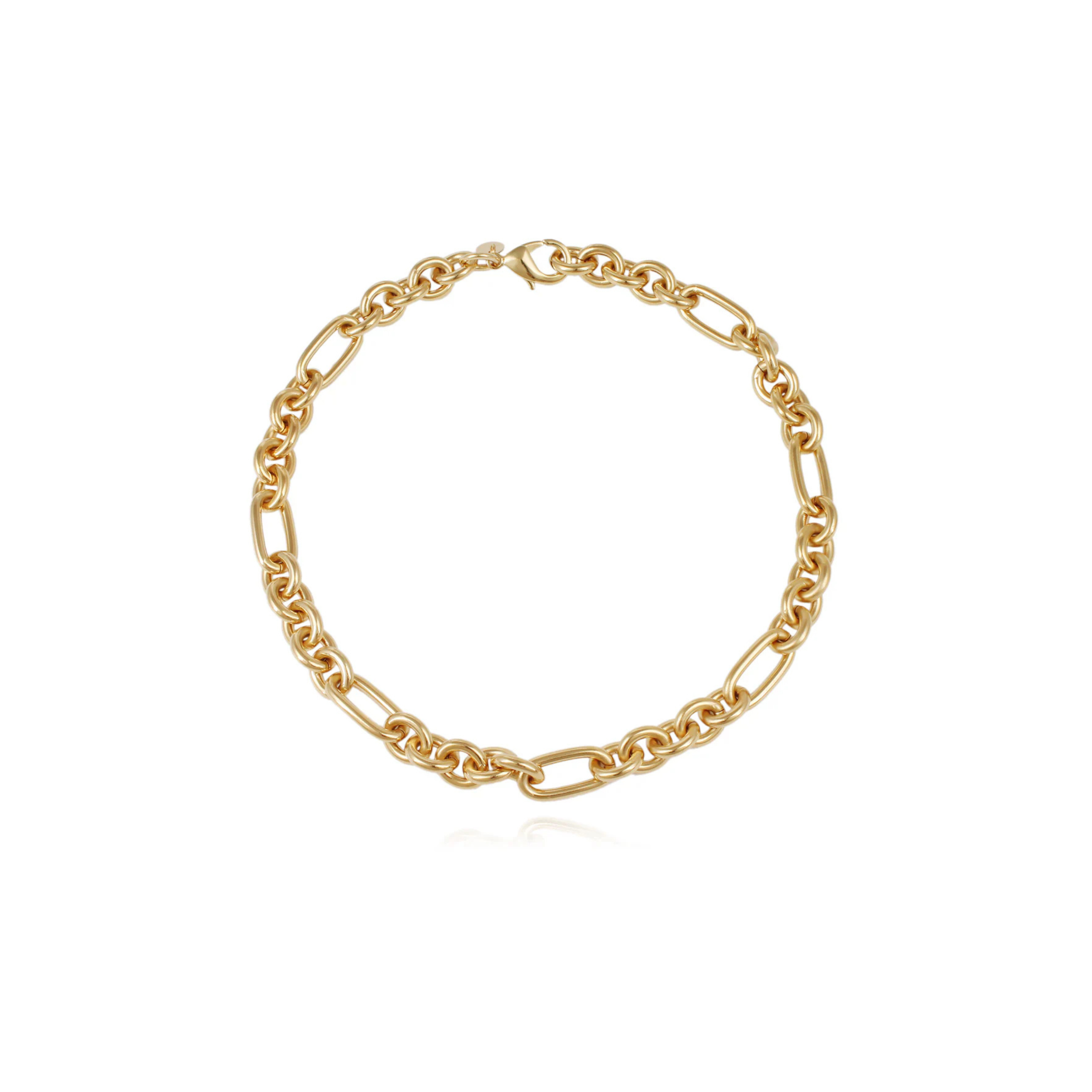 Illa Gold Ball Clasp Necklace