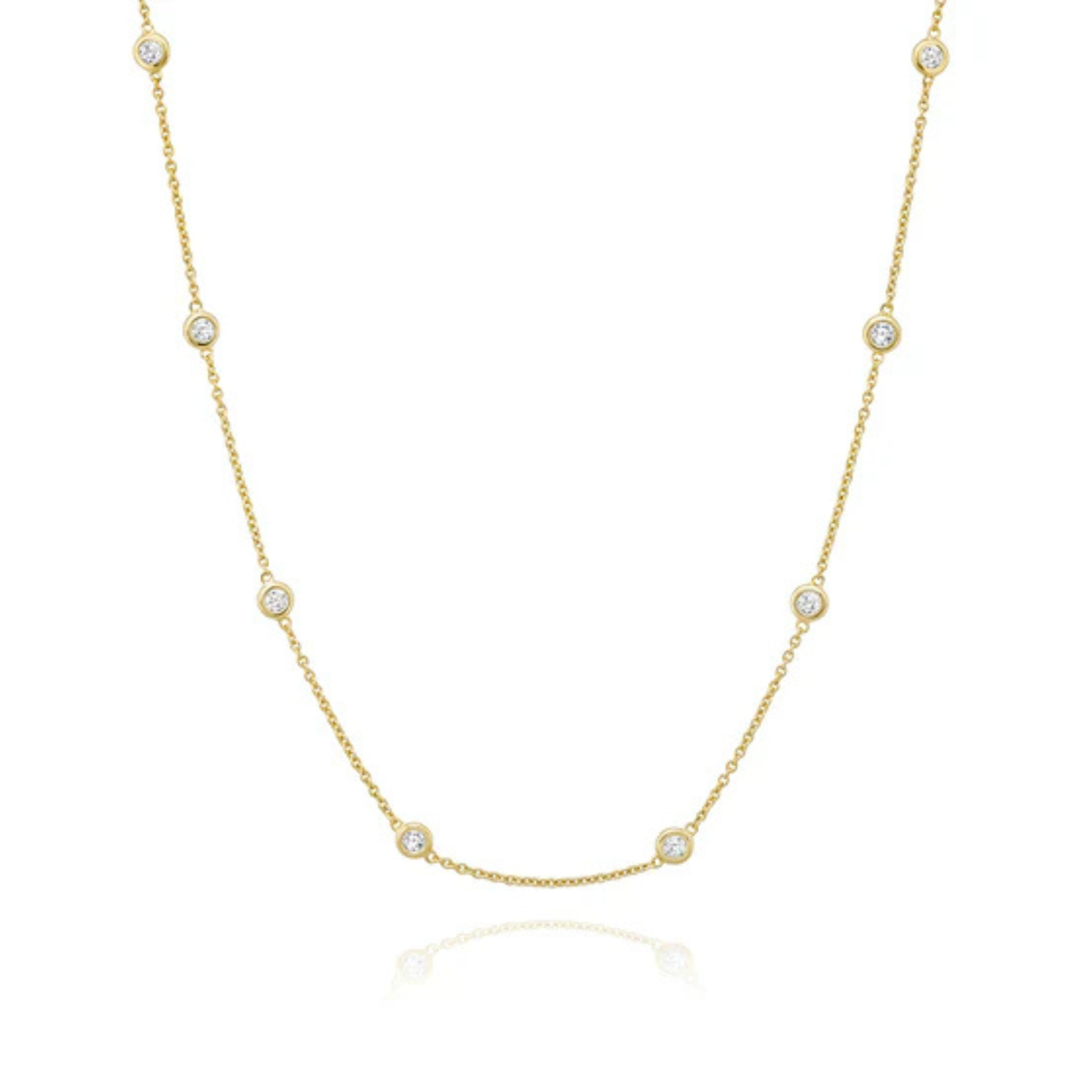 DBY Necklace Yellow 22"-24"