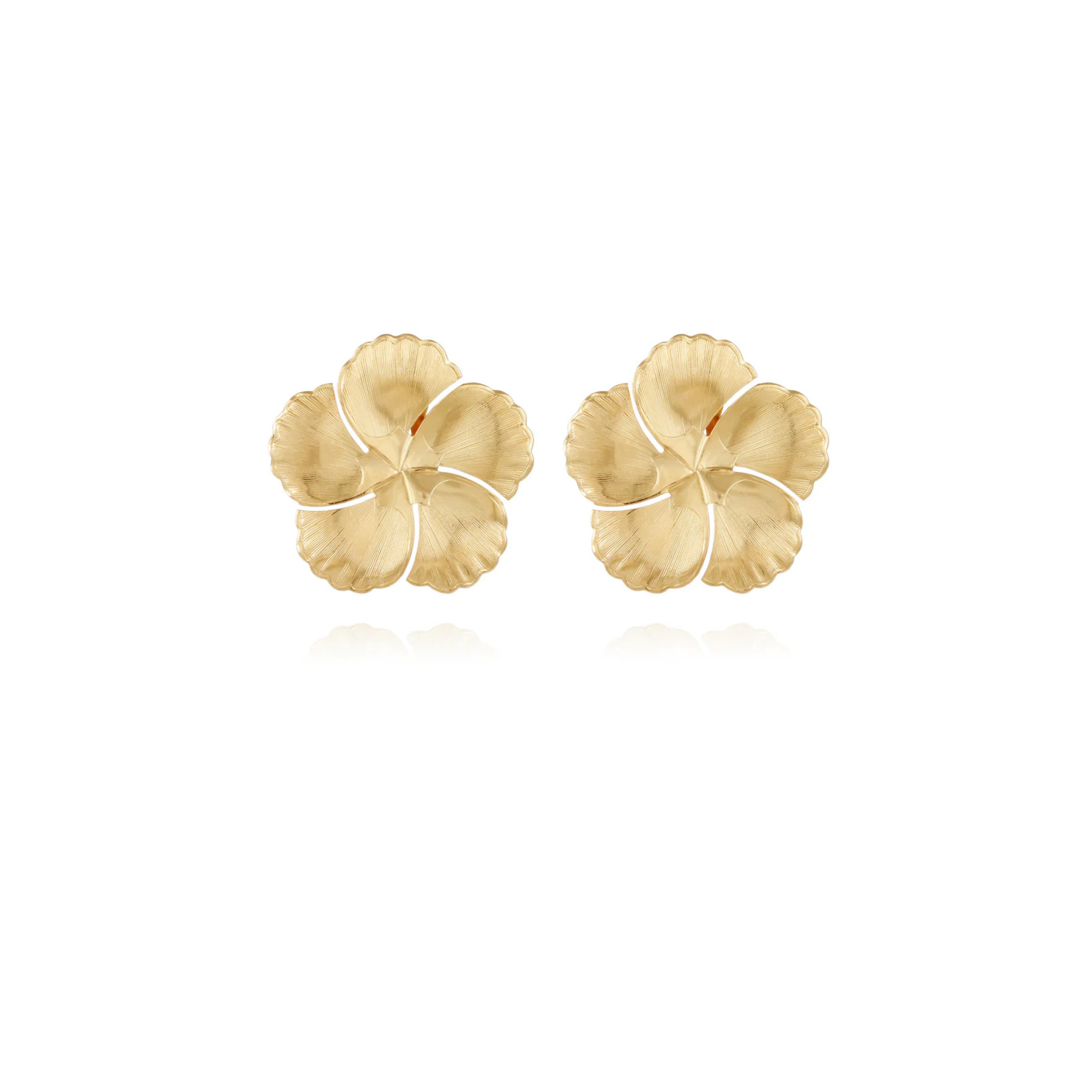 Lisa Gold Clip-On Earrings