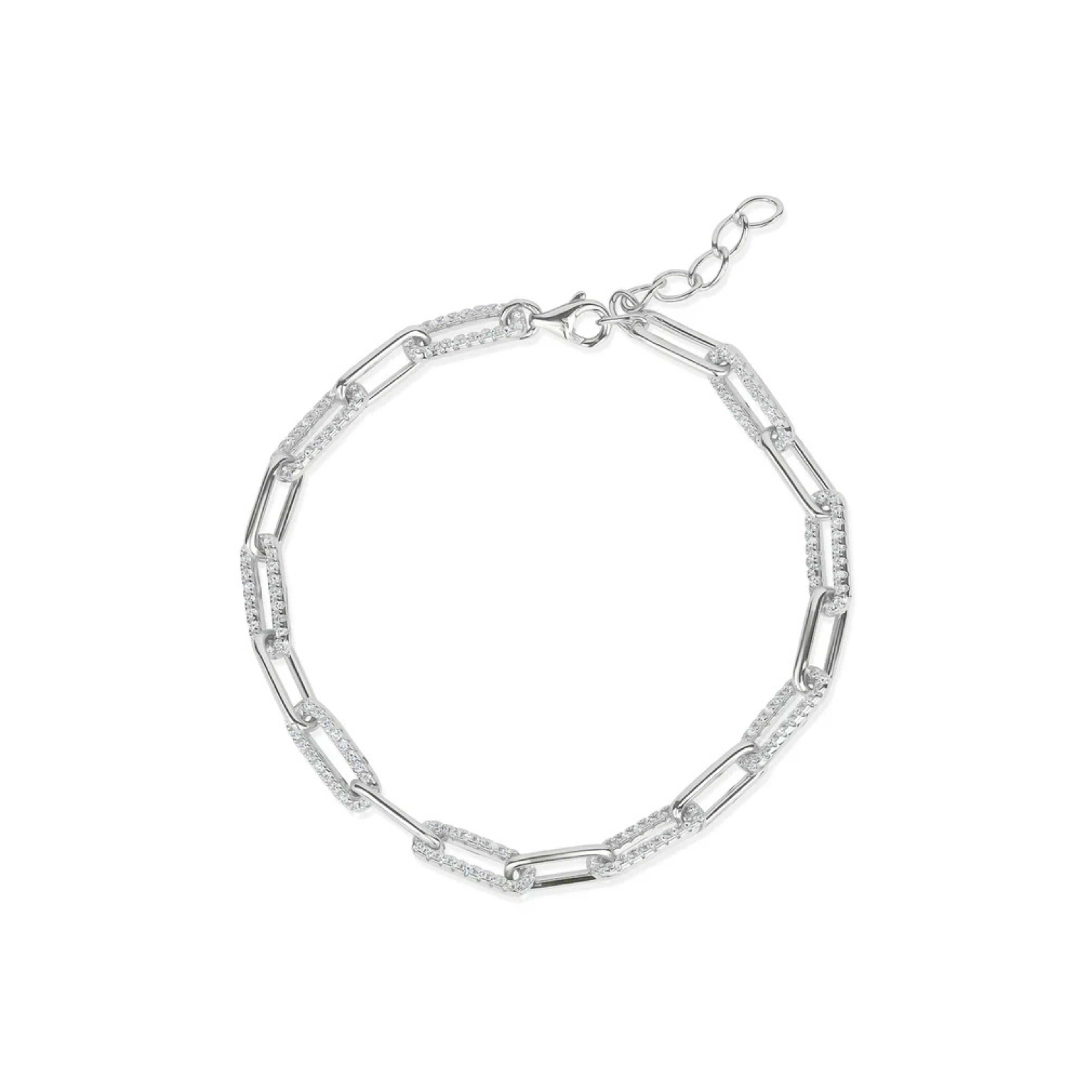 Fancy Chain Bracelet 7"+1" EXT