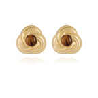 Charly Gemstone Clip-On Earrings