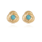 Charly Gemstone Clip-On Earrings